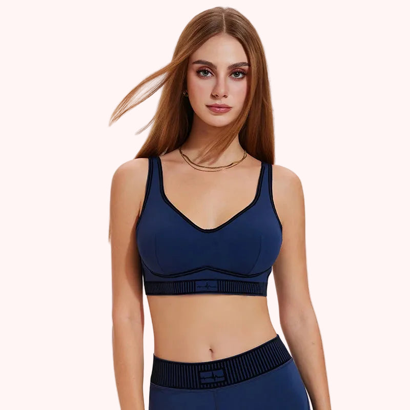 Gym Clothes Deep V Neck Sports Bra Lightweight Sport Bra Quick Dry Fitness Wear Yoga Bra