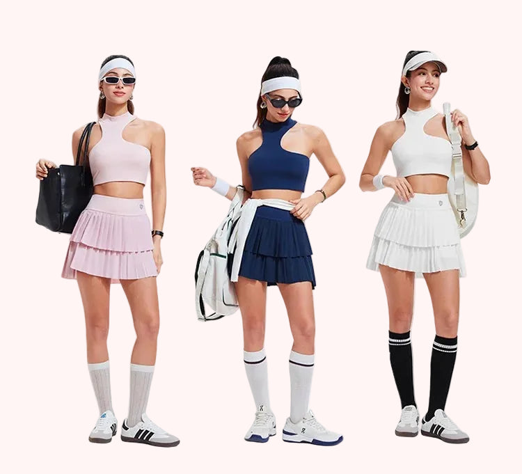 Women's Nylon Solid S-XXXL Quick Dry Breathable Seamless Irregular Casual Sports Fitness Casual Vest Shockproof Tank Top