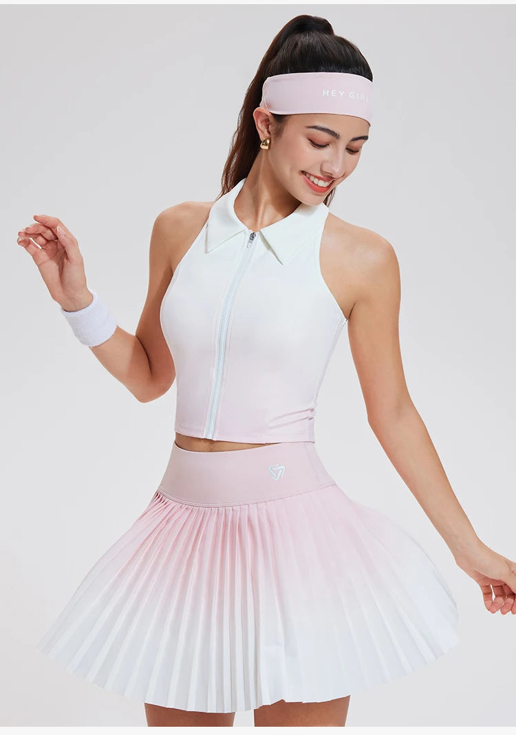 Wholesale New Summer Cool Outdoor Sport Tennis Golf Wear Women Breathable Sleeveless T-shirt