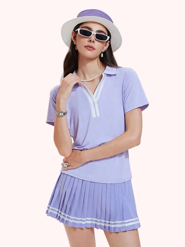 Manufacturers Women's Polo Shirts Summer Sports Running Golf Top Quick Dry T-Shirt Short Sleeve