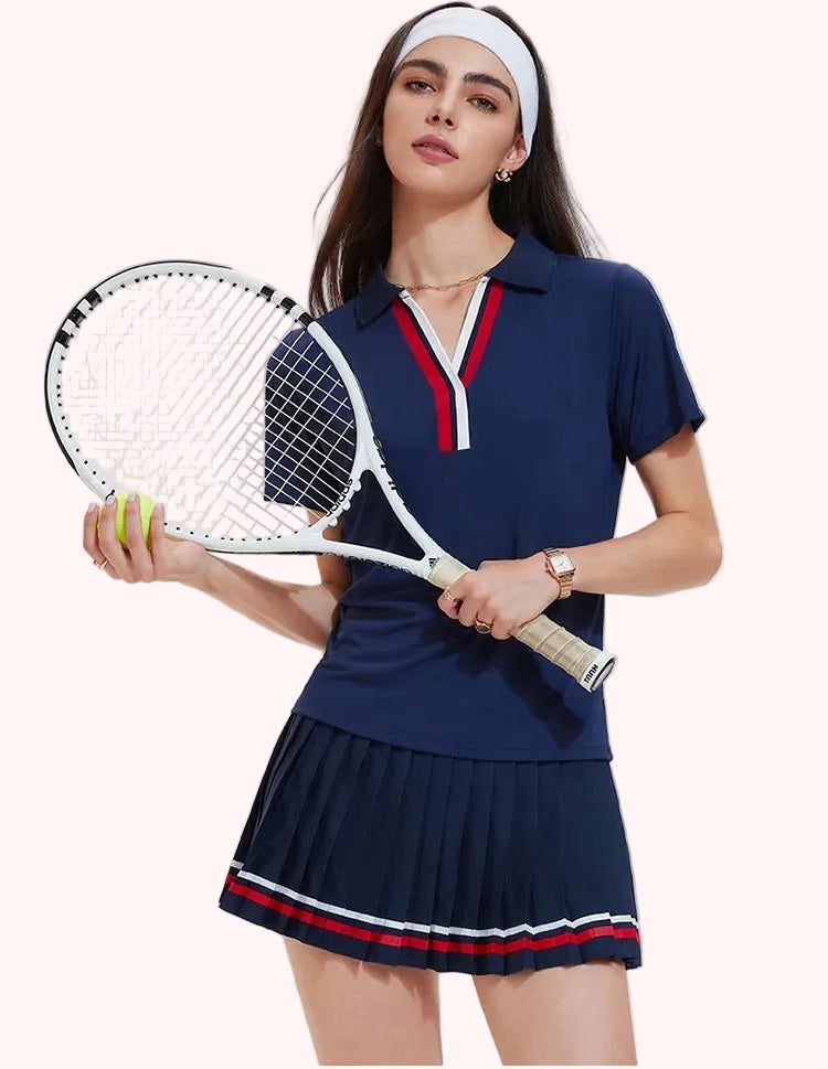 Manufacturers Women's Polo Shirts Summer Sports Running Golf Top Quick Dry T-Shirt Short Sleeve